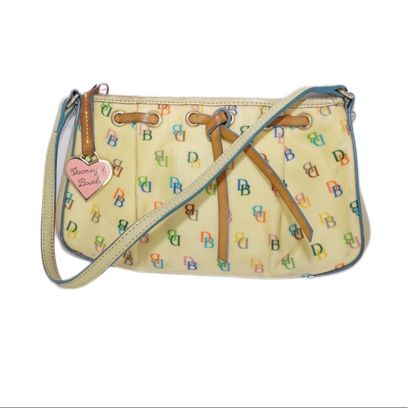 Dooney & Bourke Handbags - Dooney & Bourke Rainbow Monogram Bag
